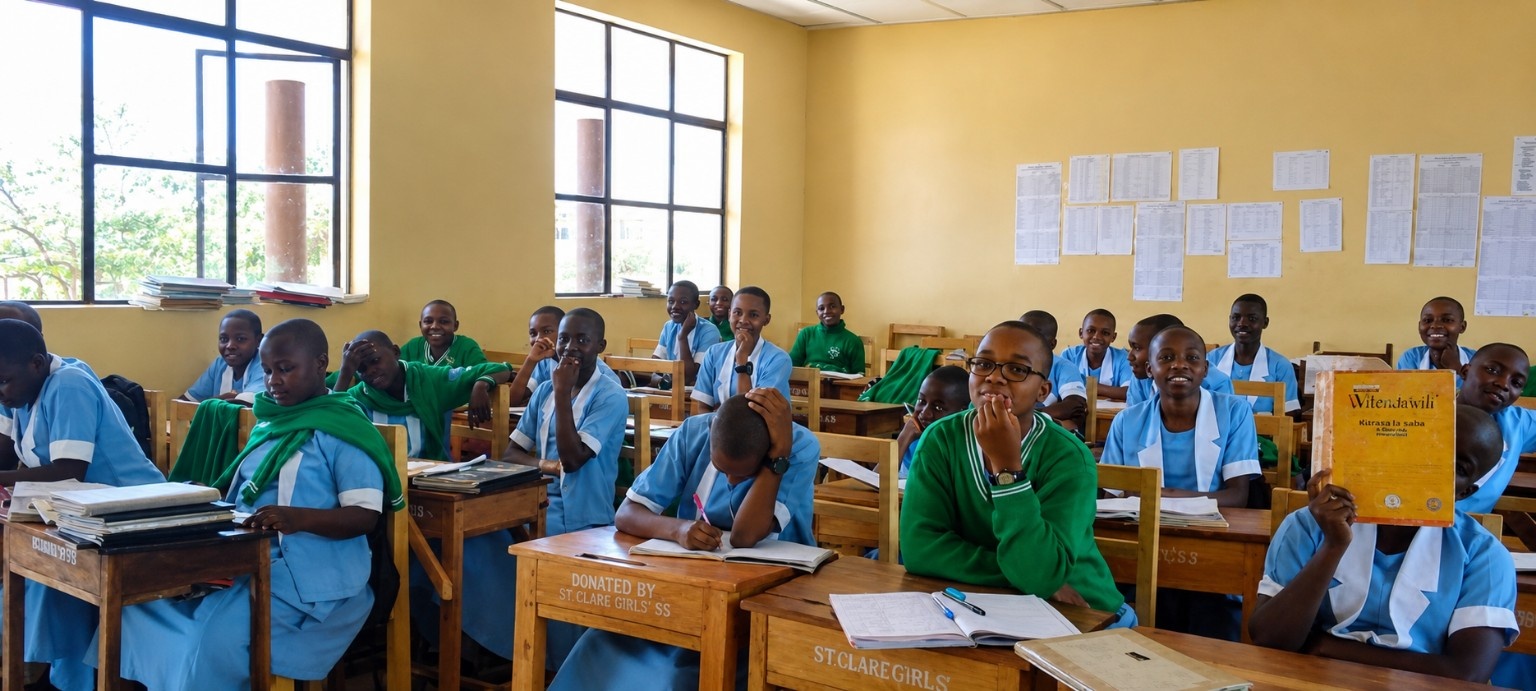 St. Clare Biharamulo school grounds